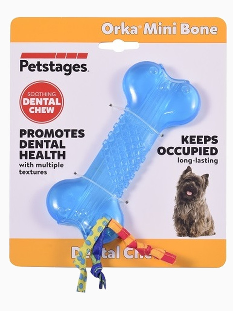 Petstages игрушка для собак Mini "ОРКА косточка" 10 см