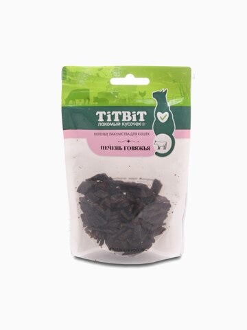 Titbit Печень говяжья для кошек (Вяленые лакомства) 40 г