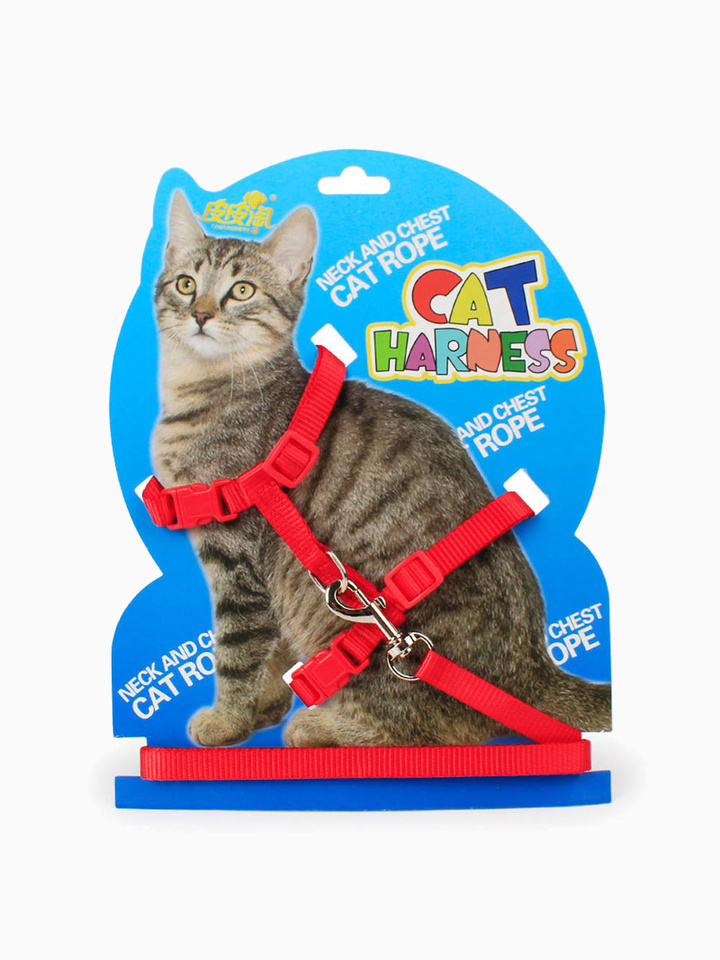 ABC Pet Шлейка для кошки, 120 см, цвет в ассортименте