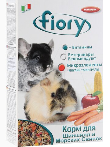 Fiory корм для морских свинок и шиншилл Indy, 850 г