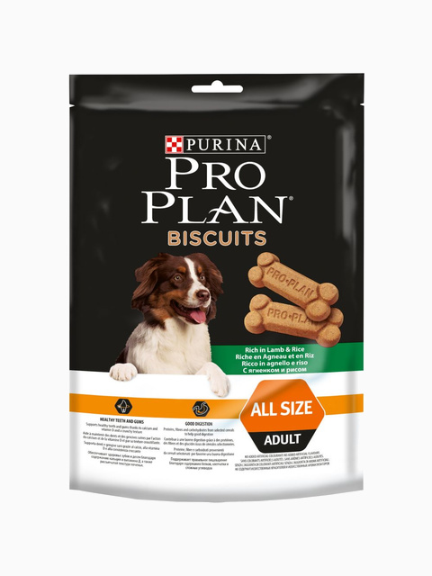 Лакомство PRO PLAN Biscuits с ягненком и рисом, 175 г