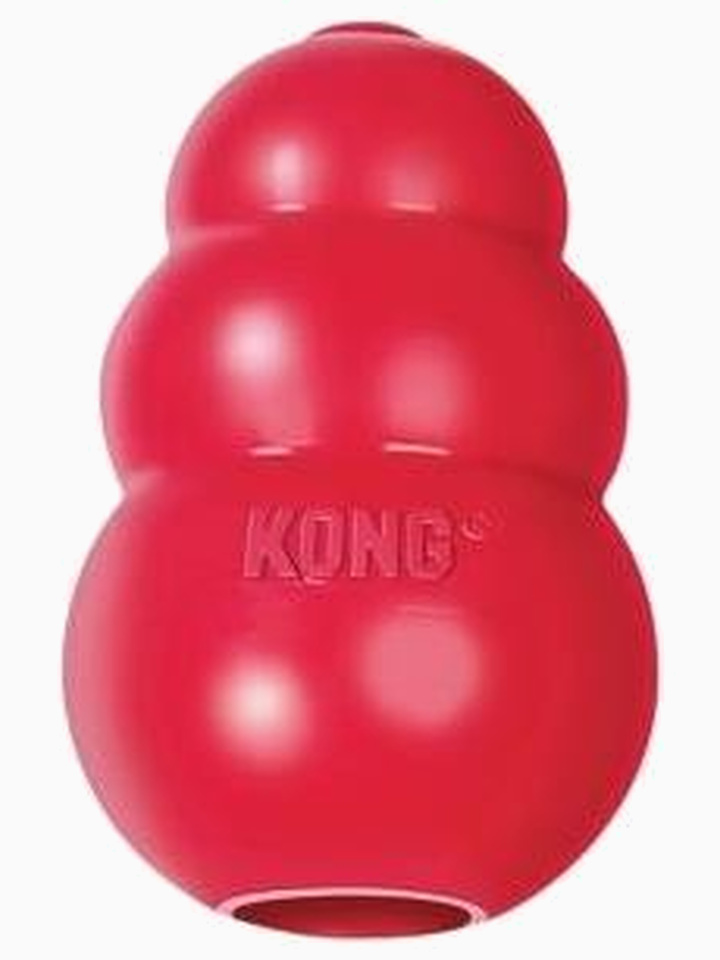 KONG Classic игрушка для собак "КОНГ" S малая 7х4 см