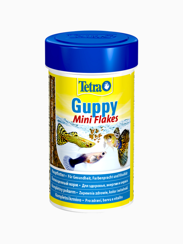 Tetra Guppy корм в хлопьях для гуппи, 100 мл