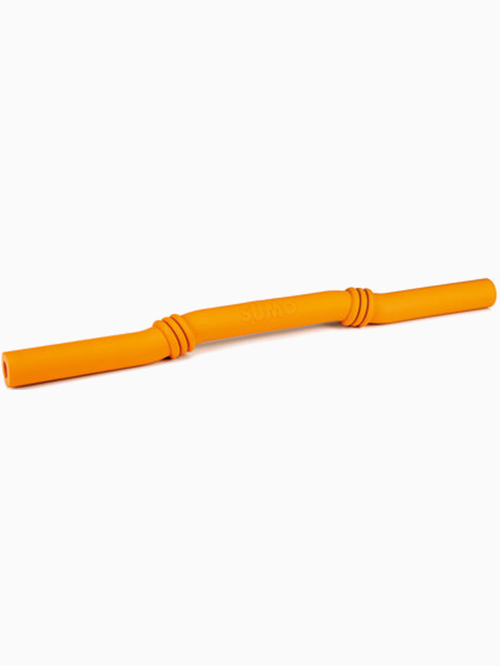 Игрушка для собак "Sumo Fit Stick", оранжевая, 50х3х3 см