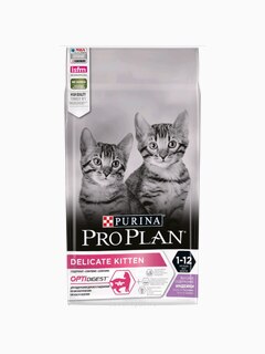 Корм Pro Plan Junior Delicate для котят с чувствительным пищеварением в возрасте от 6 недель до 1 года с индейкой, 1.5 кг