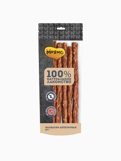 Мнямс лакомство для собак Колбаски аппетитные, 80г