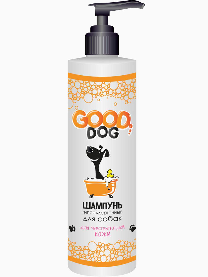 Good Dog шампунь для собак "Гипоаллергенный", для чувствительной кожи, 250 мл