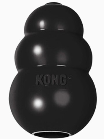 KONG Extreme игрушка для собак "КОНГ" M очень прочная средняя 8х6 см