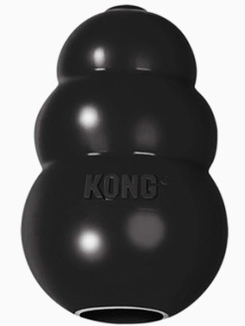 KONG Extreme игрушка для собак "КОНГ" M очень прочная средняя 8х6 см