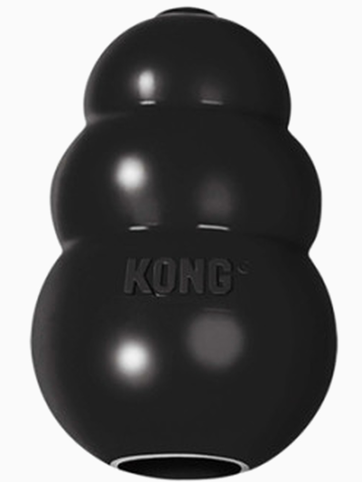 KONG Extreme игрушка для собак "КОНГ" M очень прочная средняя 8х6 см