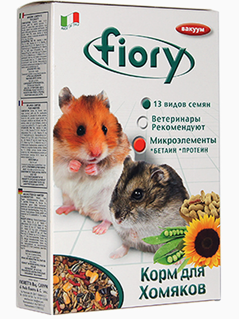 Fiory корм для хомяков Criceti, 850 г