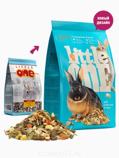 Little One Корм для кроликов, 900 г