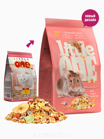 Little One Корм для мышек, 400 г
