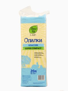 Опилки для грызунов Зверьё моё Классик, 20 л