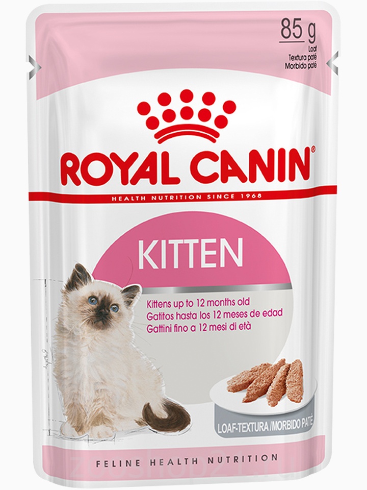 Корм Royal Canin Kitten (паштет) для котят от 4 до 12 мес., 85 г