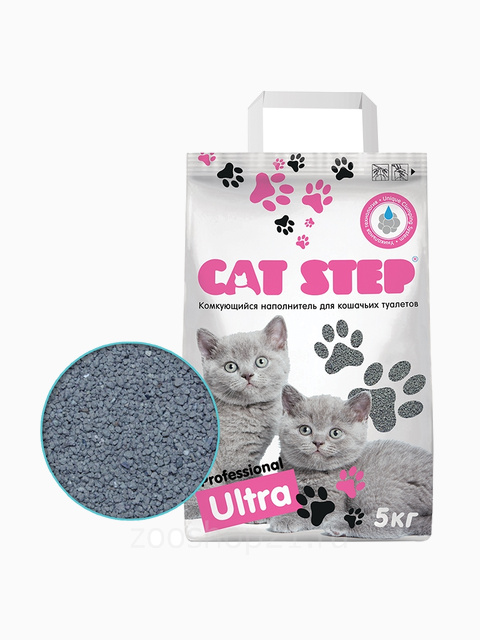 CAT STEP Professional Ultra бентонитовый 5 кг
