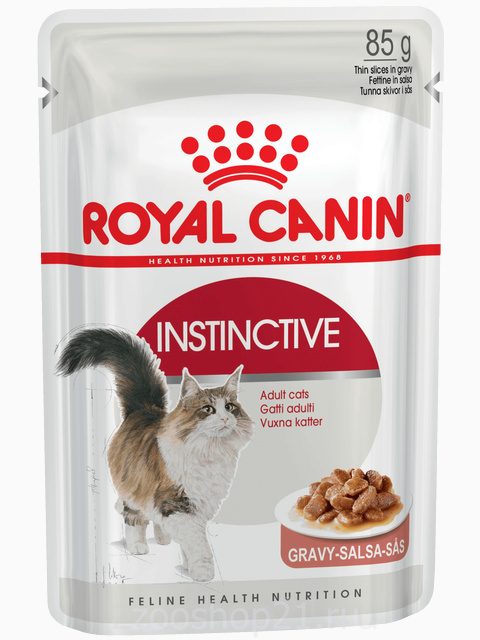 Корм Royal Canin Instinctive (в соусе) для кошек старше 1 года, 85 г
