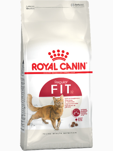 Корм Royal Canin Fit для взрослых кошек 1-7 лет, 400 г