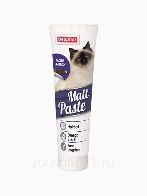 Beaphar Паста для выведения шерсти, «Malt Paste» 100 г
