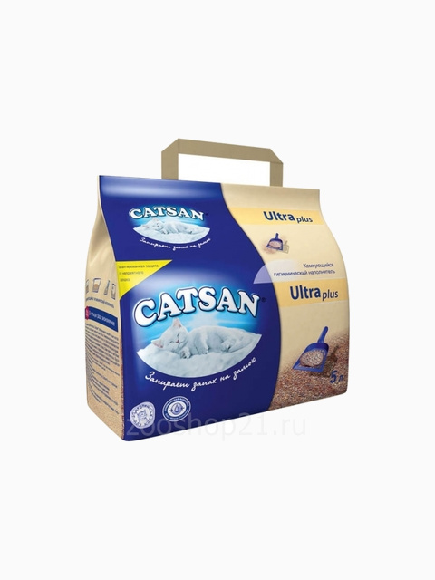 Catsan Комкующийся наполнитель Ультра, 5 л