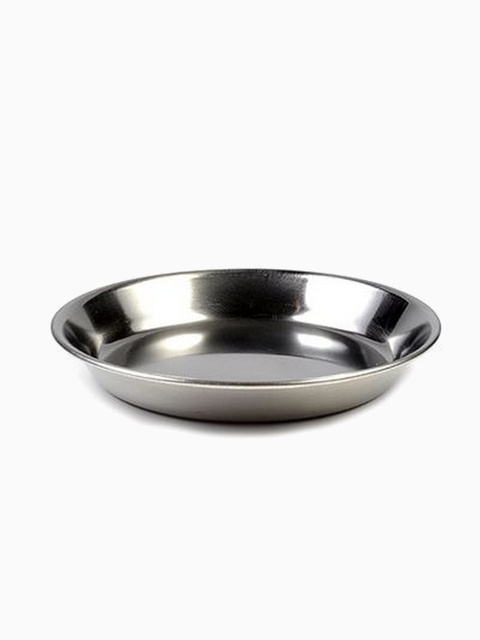 Миска для кошек стальная большая, 0,1л*13см