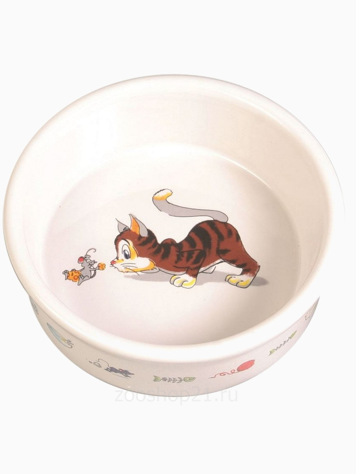 Миска керамическая для кошки, 200мл