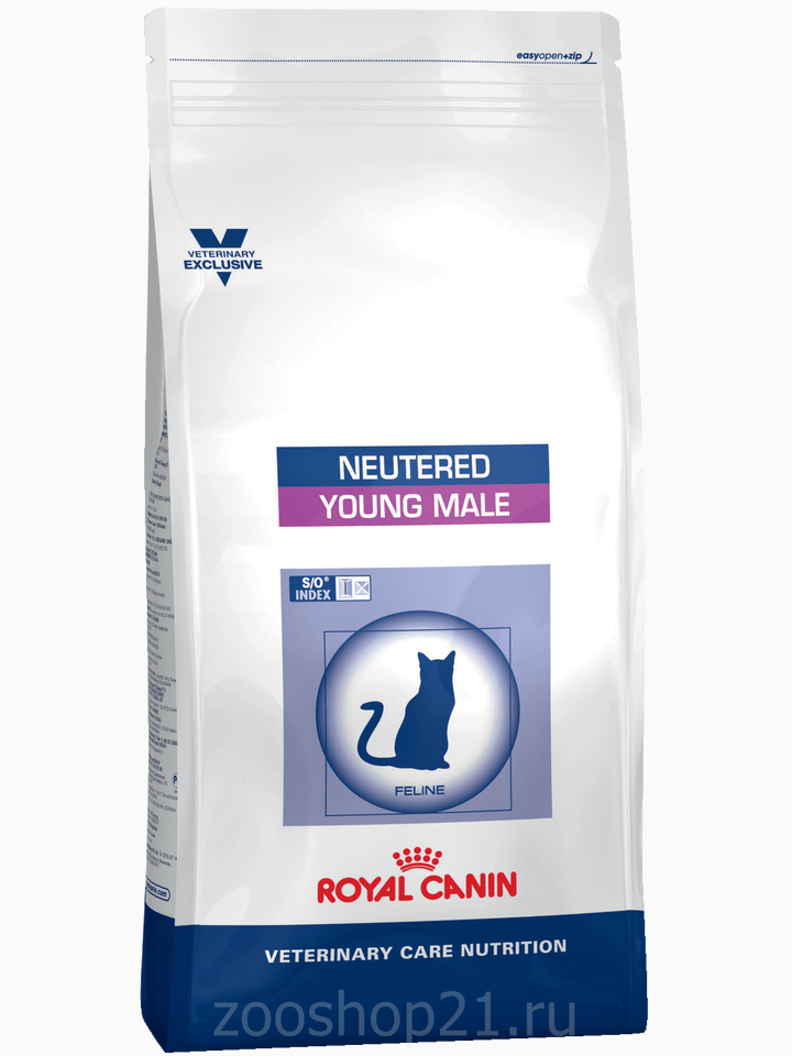 Корм Royal Canin Neutered Young Male для кастрированных котов 1-7 лет, 400 г