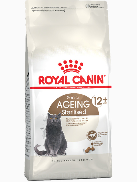 Корм Royal Canin Ageing 12+ STERILISED для стерилизованных кошек старше 12 лет, 400 г