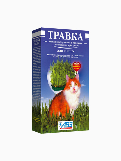 АВЗ (Агроветзащита) Травка для кошек лоток 120 г