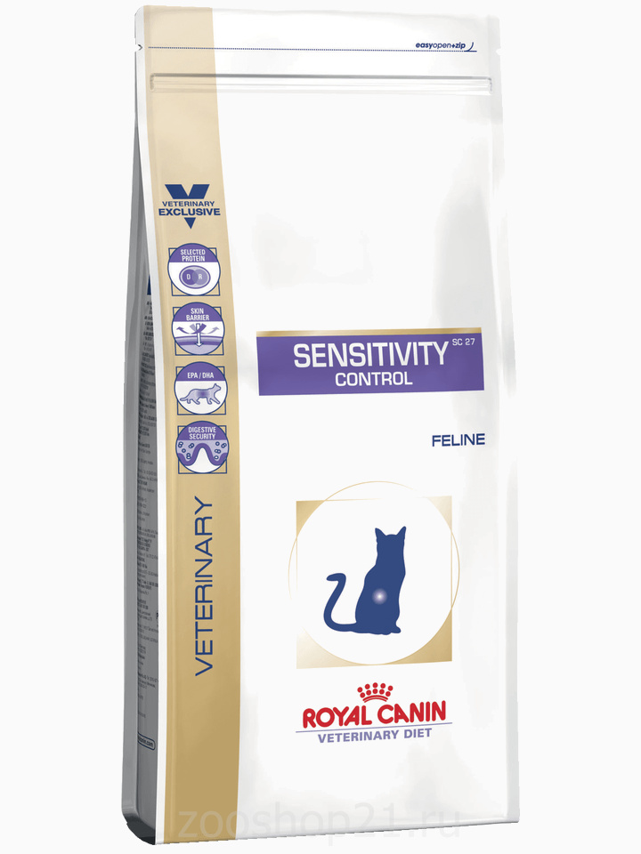 Корм Royal Canin Sensitivity Control SC 27 Feline для кошек при пищевой аллергии с уткой 1,5 кг