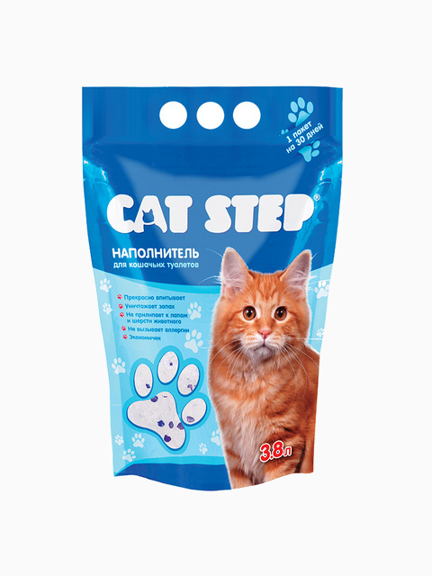 CAT STEP силикагелевый, 3.8 л