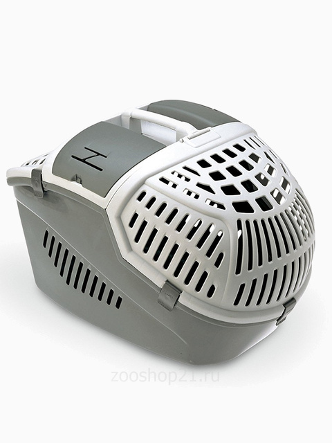 Переноска AVIOR 57,5х39х40,5h см серая