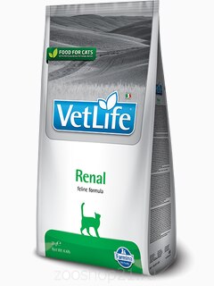 Корм Farmina Vet Life Renal для кошек при заболеваниях почек, 400 г
