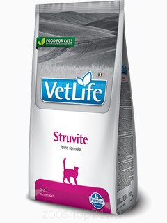 Корм Farmina Vet Life Struvite для кошек при МКБ струвитного типа, 400 г