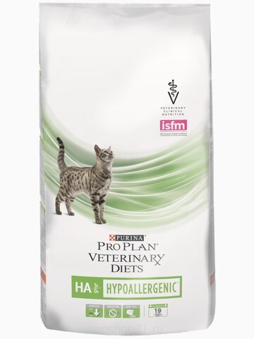 Корм Pro Plan Veterinary diets HA для кошек при аллергических реакциях, 1.3 кг