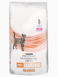 Корм Pro Plan Veterinary diets OM для кошек при ожирении, 1.5 кг