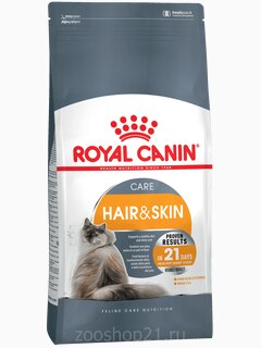 Корм Royal Canin Hair & Skin Care для шерсти и кожи, 2 кг