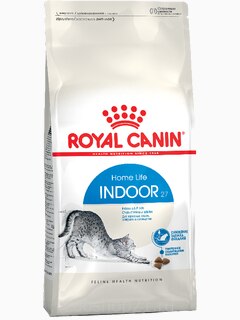 Корм Royal Canin Indoor для домашних кошек 1-7 лет, 400 г