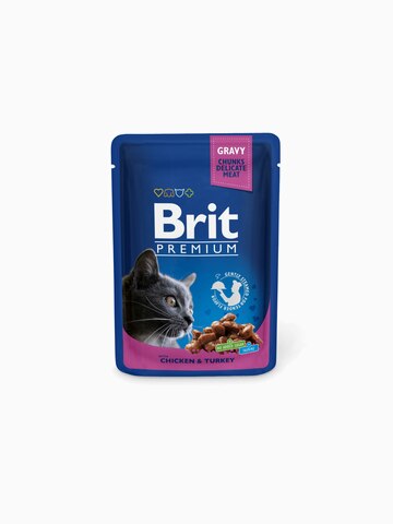 Корм Brit Premium Chicken&Turkey для кошек курица и индейка, 100 г