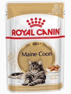 Корм Royal Canin Maine Coon Adult (в соусе) для породы мейн кун старше 15 мес., 85 г