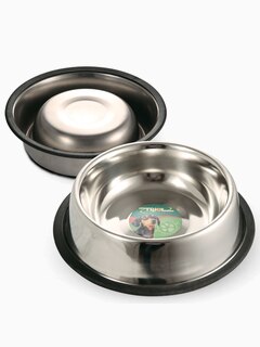 Миска 1502 металлическая на резинке, 0,20л