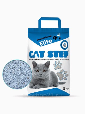 CAT STEP Professional Elite бентонитовый 5 кг
