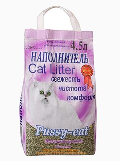 Pussy-Cat Комкующийся наполнитель, 4.5 л
