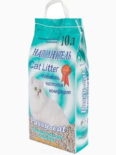 Pussy-Cat Впитывающий Океанический наполнитель, 10 л