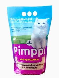 Pimppi Комкующийся наполнитель 5 л