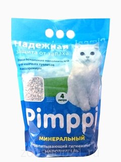 Pimppi Минеральный наполнитель, 4 л
