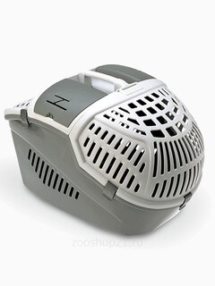 Переноска AVIOR 57,5х39х40,5h см серая