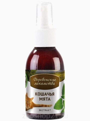 Деревенские лакомства Экстракт кошачьей мяты, 0.12 кг