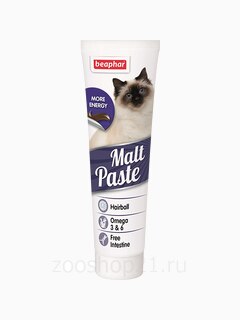 Beaphar Паста для выведения шерсти, «Malt Paste» 100 г