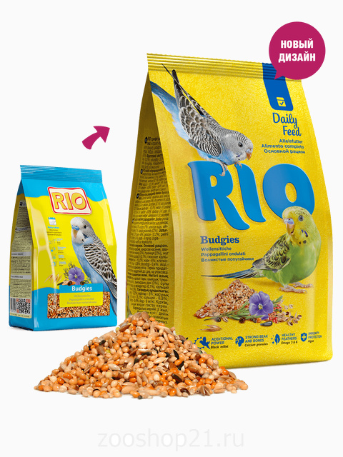 Rio для волнистых попугаев, 1 кг